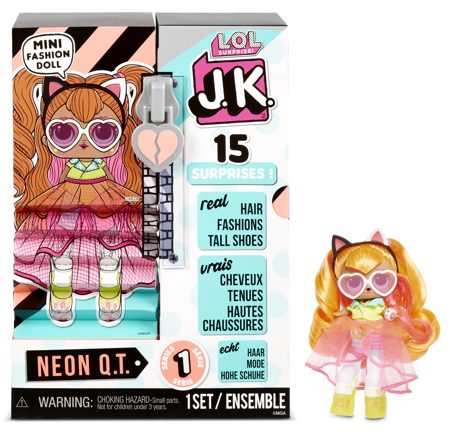  Lol JK Mini Fashion Doll Neon Q.T.