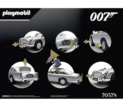  James Bond Aston Martin DB5 Playmobil 70578