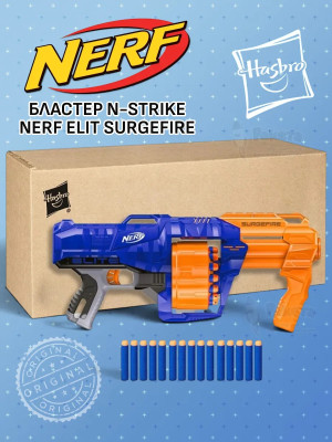 Бластер Нерф Elite Surgefire E0011 Демо
