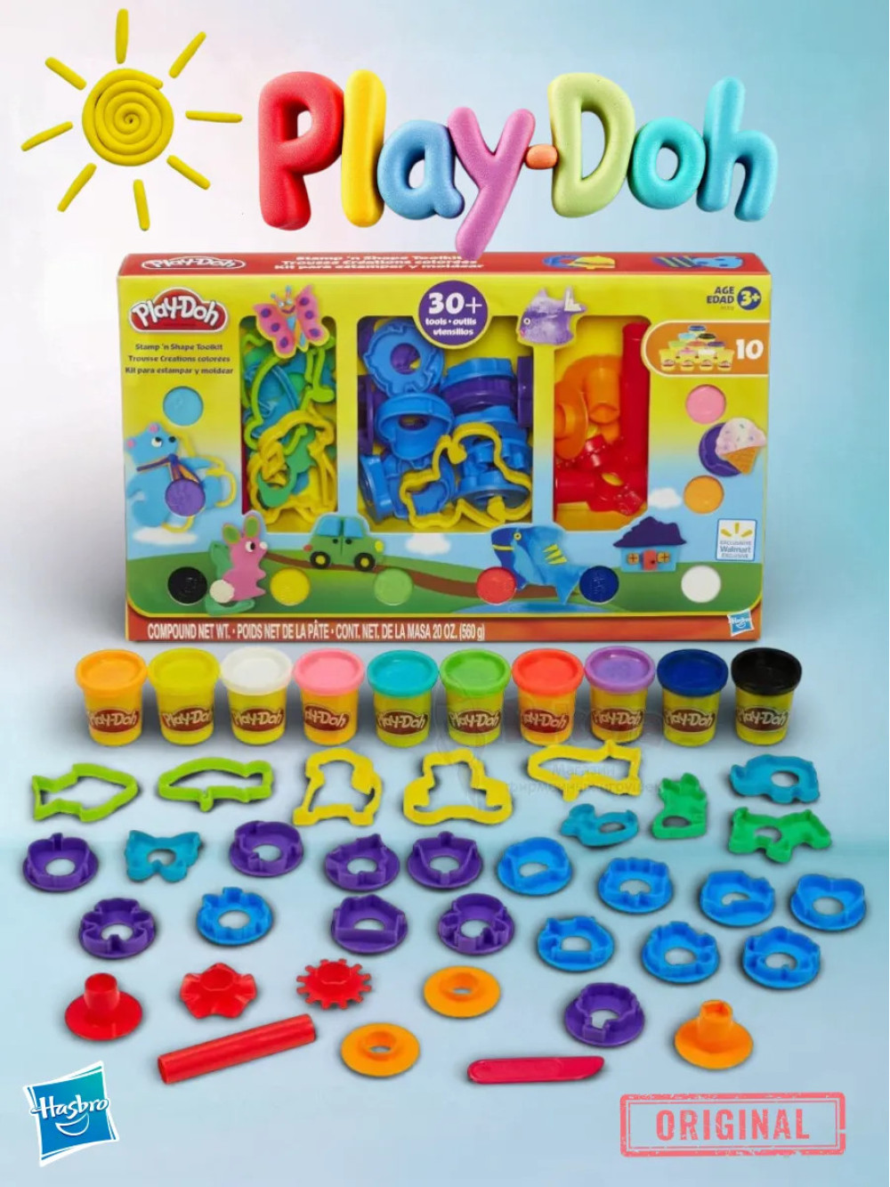 Игровой набор Play-Doh Штампуй и формируй Плей До A9305