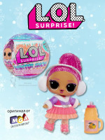 Кукла Лол Сюрприз в шаре Lol Winter Snow оригинал