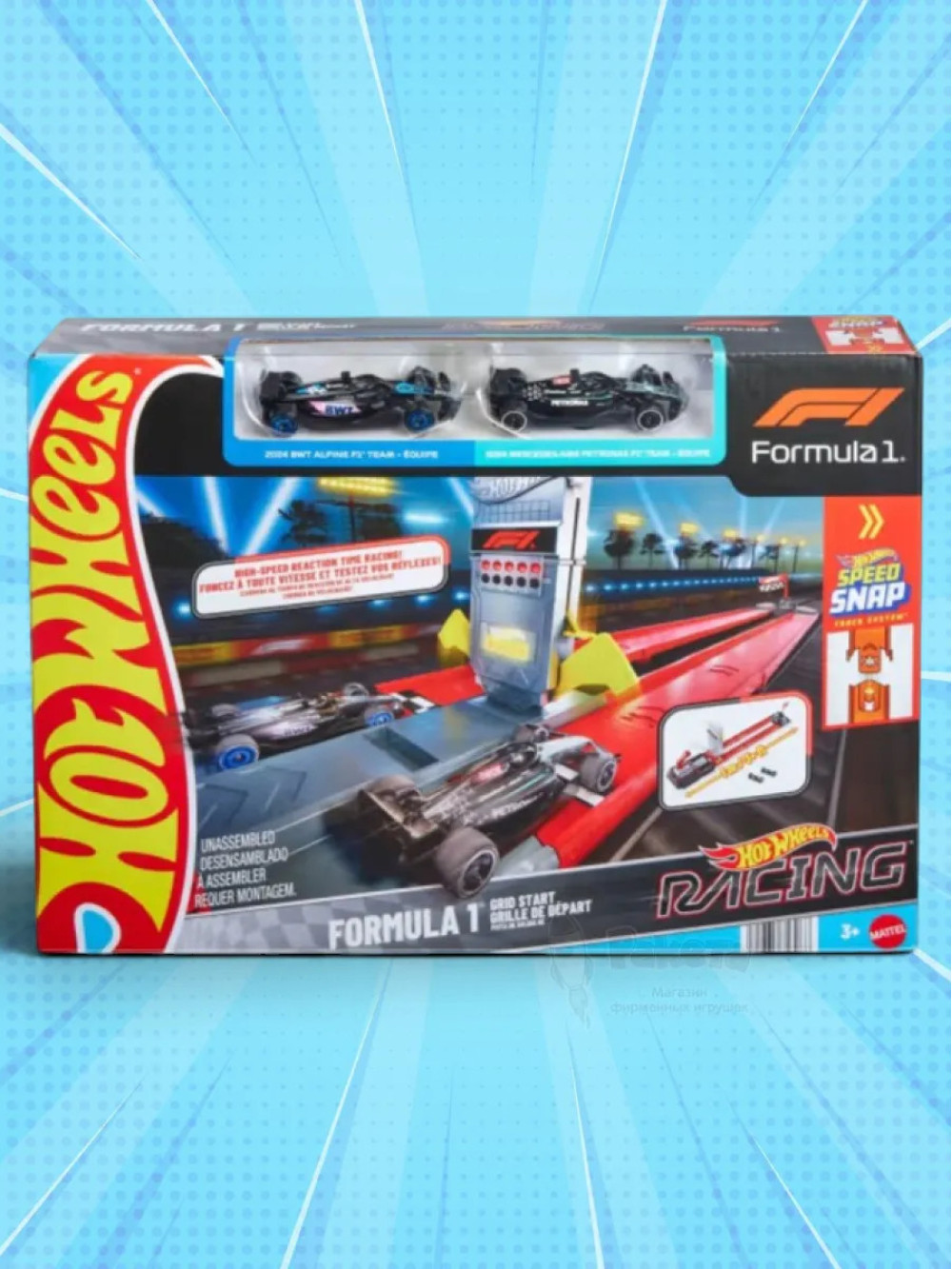 Трек Formula 1 Cтартовая трасса Хот Вилс JKM88 JNN35