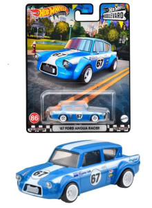 Машинка Хот Вилс Премиум 67 Ford Anglia Racer GJT68 HKF32
