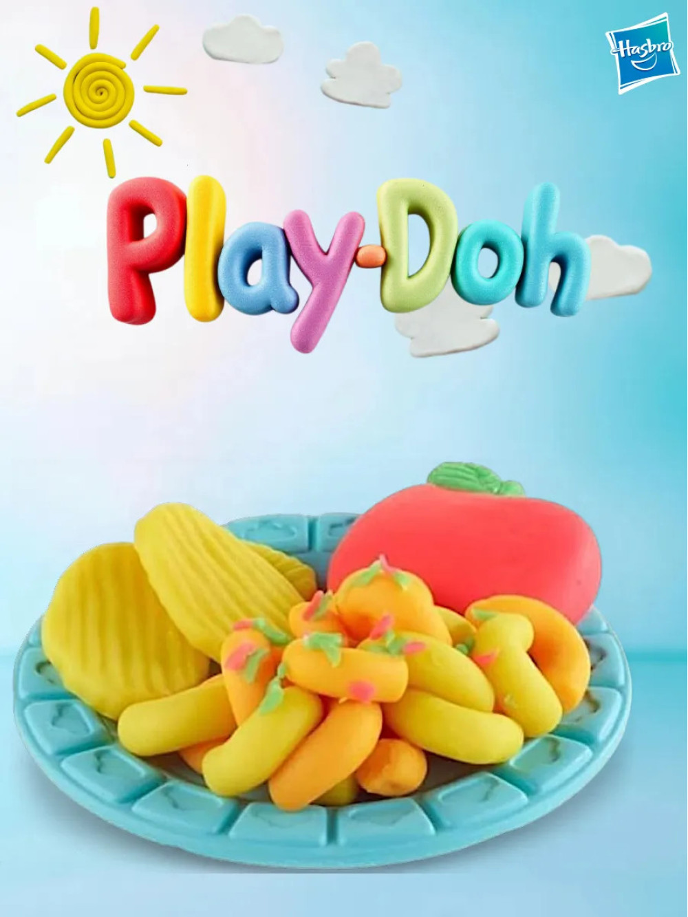 Игровой набор Play-Doh Плей До Макароны с овощами E9369