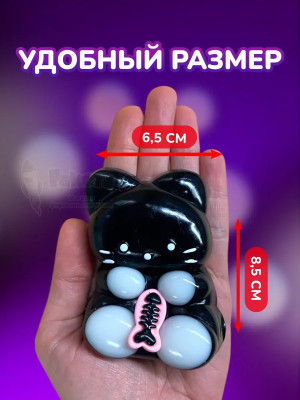 Антистресс игрушка Таба сквиш лапка котик липкая сквиши