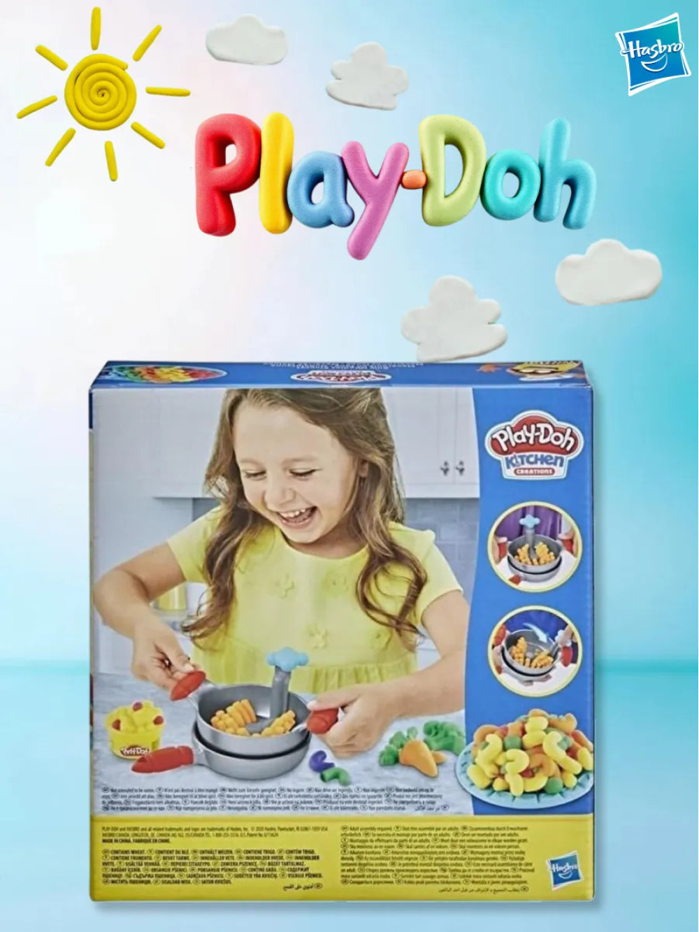 Игровой набор Play-Doh Плей До Макароны с овощами E9369