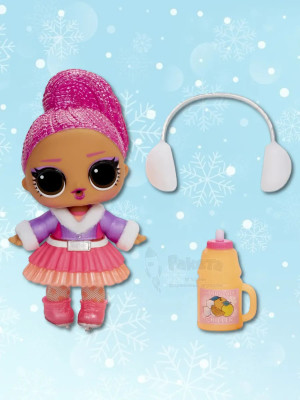Кукла Лол Сюрприз в шаре Lol Winter Snow оригинал
