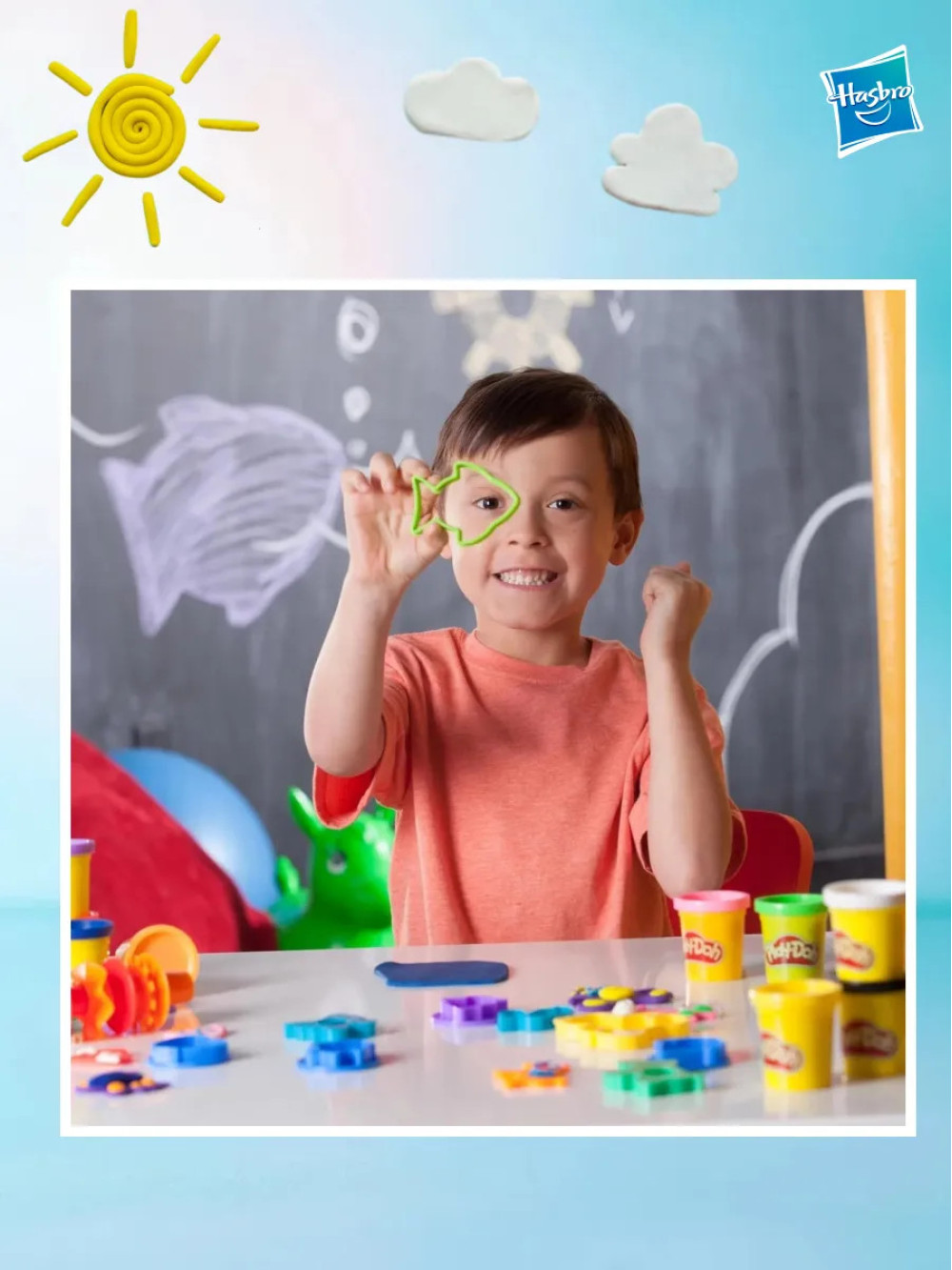 Игровой набор Play-Doh Штампуй и формируй Плей До A9305