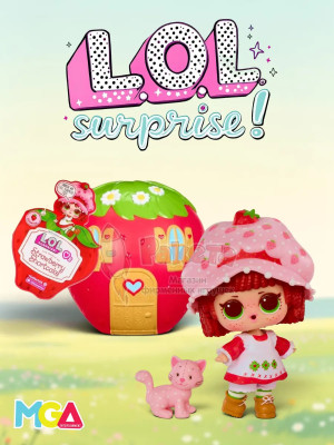 Кукла Лол в шаре Lol Strawberry маленькая оригинал