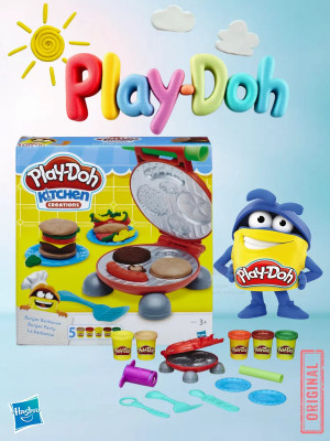 Игровой набор Play-Doh Плей До Бургер Барбекю B5521