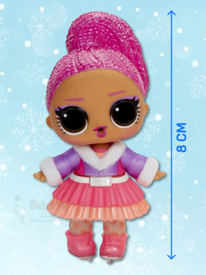 Кукла Лол Сюрприз в шаре Lol Winter Snow оригинал