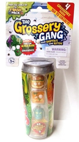 4 фигурки упаковка в виде банки содовой Grossery Gang 69075 (набор 3)
