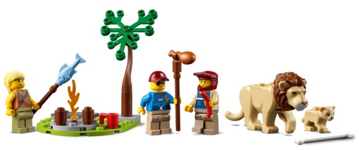 Лего 60301 Спасательный внедорожник для зверей Lego City