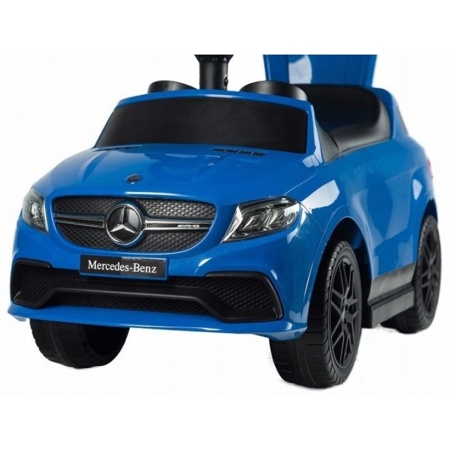 Автомобиль каталка Chi Lok Bo Mercedes с ручкой синий