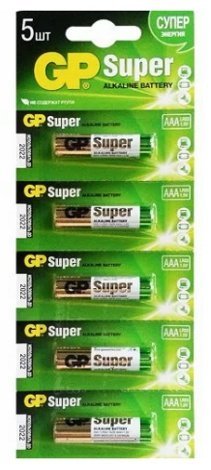 Батарейка GP Super LR03/MN24А BP (ААА)