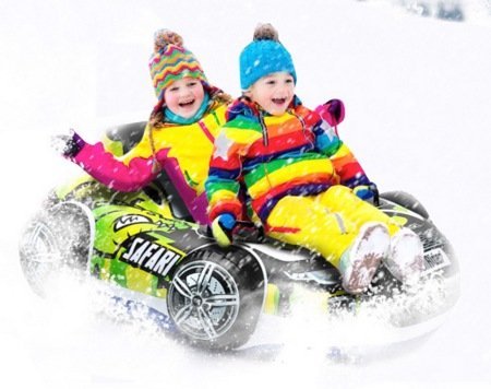 Бескамерные тюбинги Small Rider Snow Safari 2