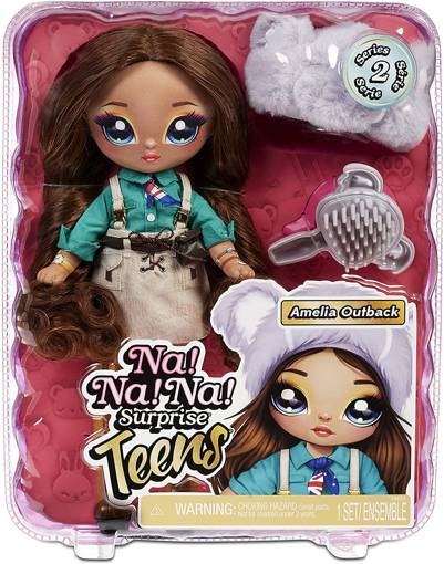 Большая кукла Na Na Na Surprise Teens Amelia Outback 2 серия