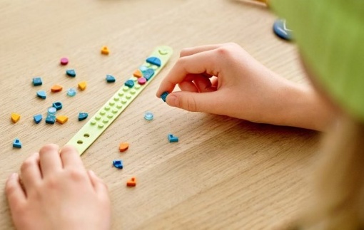 Браслет Лего Стильный кактус Lego Dots