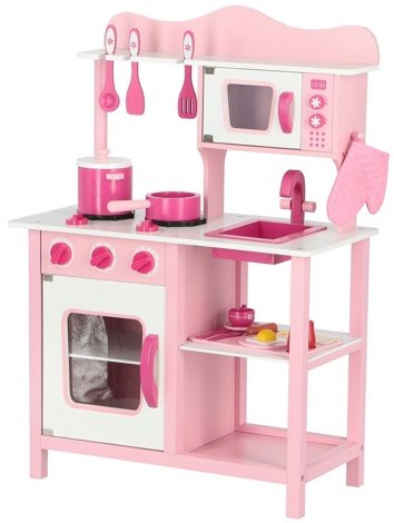 Детская деревянная кухня Classic Pink Wooden Toys