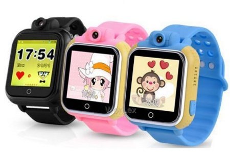 Детские умные часы Smart Baby Watch Wonlex GW1000 Q75 с камерой