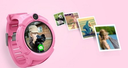 Детские умные часы Smart Baby Watch Wonlex GW600 Q360 с камерой и фонариком