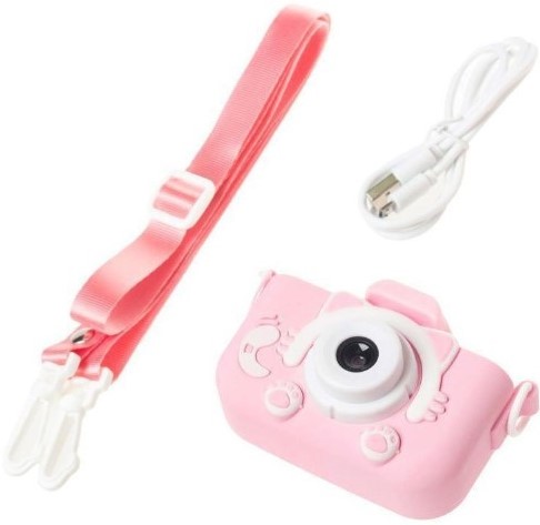 Детский фотоаппарат Children's Fun Кошечка розовый