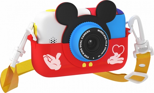Детский фотоаппарат Children's Fun Микки Маус красный
