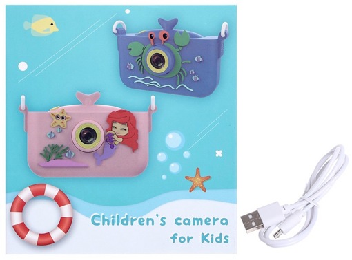 Детский фотоаппарат Kids Camera Краб