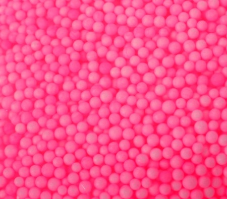 Добавка для слайма "Пенопластовые шарики" розовые