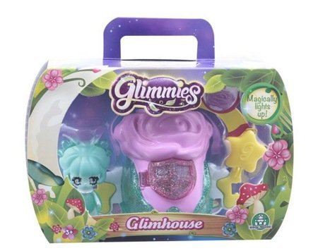 Домик Глимхаус с эксклюзивной куклой Ферниция 6 см Glimmies GLM03000-1