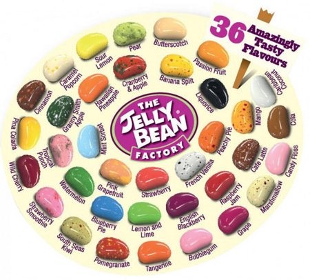 Драже жевательное The Jelly Bean Factory микс 200 г (Ирландия)