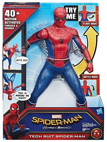 Фигурка Человек-паук со светом и звуком Hasbro B9691