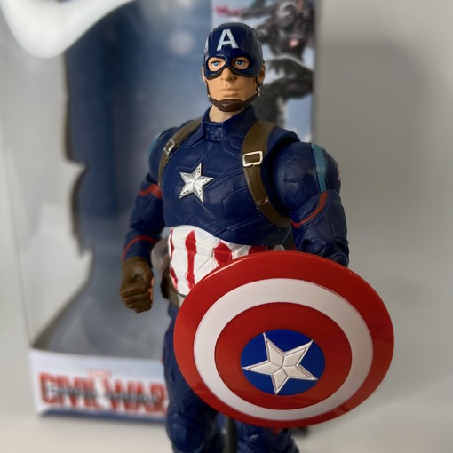 Фигурка Капитан Америка Marvel ZD Toys 1606-01 свет