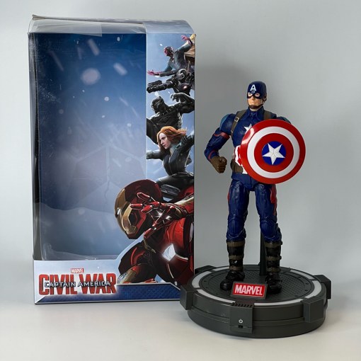 Фигурка Капитан Америка Marvel ZD Toys 1606-01 свет