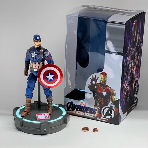 Фигурка Капитан Америка Marvel ZD Toys 1606-17 свет