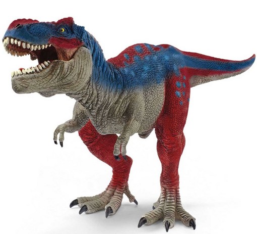 Фигурка Тираннозавр Schleich 72155 красно-синий