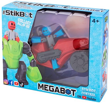 Фигурка Турбо Байк StikBot Megabot TST629TB