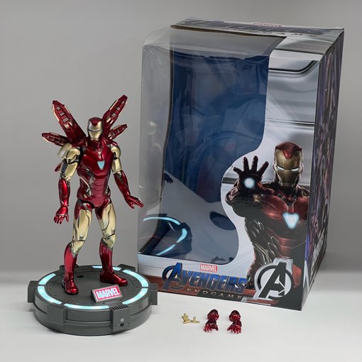 Фигурка Железный человек Marvel ZD Toys 1606-18 свет