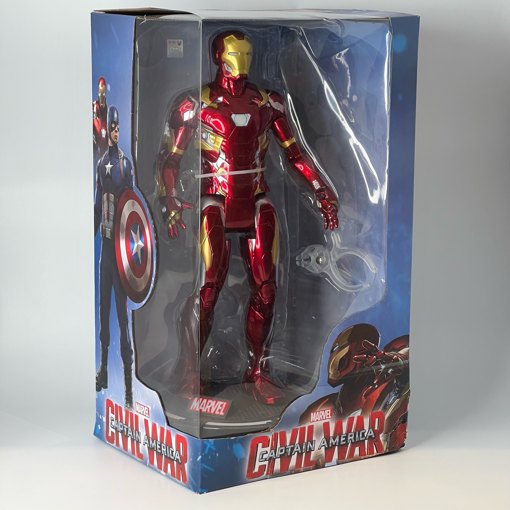 Фигурка Железный человек Marvel ZD Toys 1607-02 свет