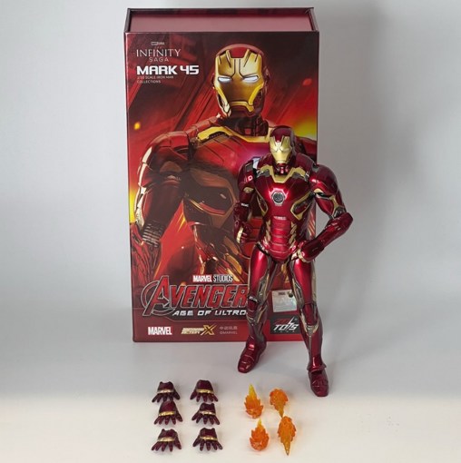 Фигурка Железный человек Marvel ZD Toys 1906-45 Mark 45 - фото