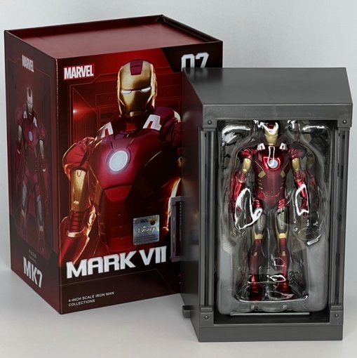 Фигурка Железный человек Marvel ZD Toys 1922-07 Mark 7 - фото