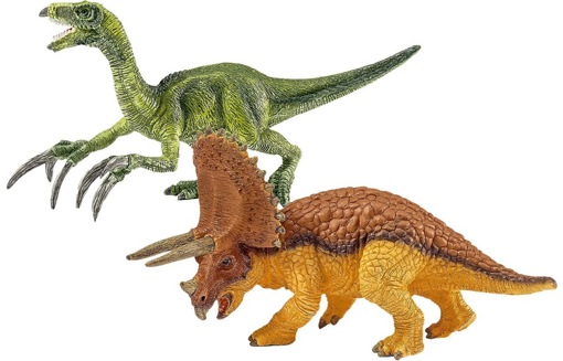 Фигурки Динозавры Трицератопс и Теризинозавр Schleich 42217