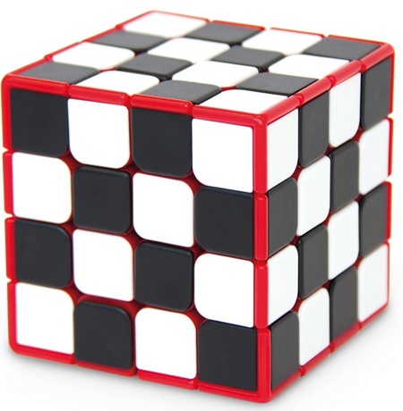 Головоломка Шашки куб 4х4 Meffert's М5817
