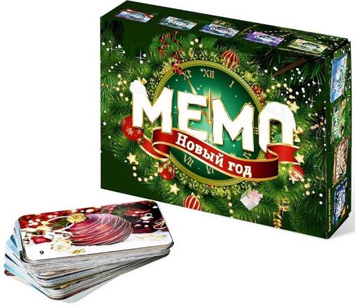 Игра Мемо Новый год подвес на ёлку в подарок Нескучные игры 8033