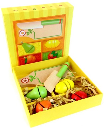 Игровой набор для разрезания Фрукты и овощи Djeco 06526