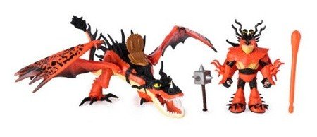 Игровой набор Дракон Кривоклык и фигурка виккинга Dragons 66621