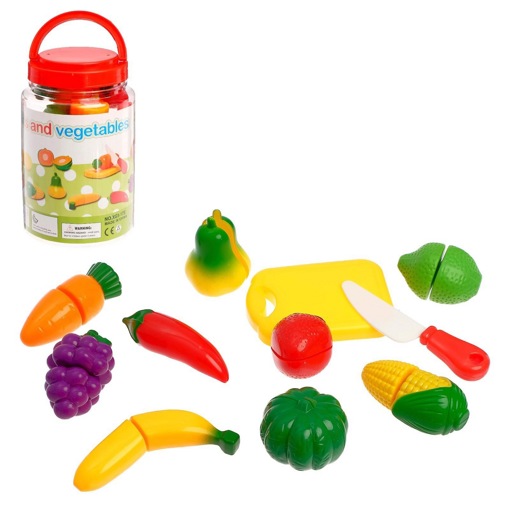 Игровой набор фрукты и овощи на липучке 5111807
