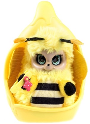 Игрушка Пушастик Пчелка Бри с коконом Bush Baby World Т16317