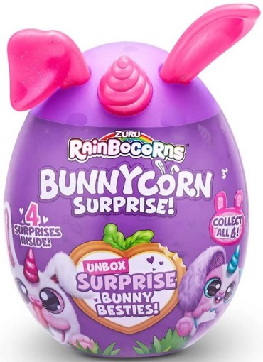 Игрушка сюрприз Rainbocorns Bunnycorn Surprise розовый
