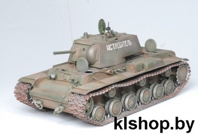 3539 Советский тяжелый танк КВ-1 - Сборные модели для склеивания Звезда